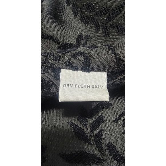 Units Womens Multicolored Reversible Tapestry Long Jacket Side Slits Medium Tall - Picture 8 of 14